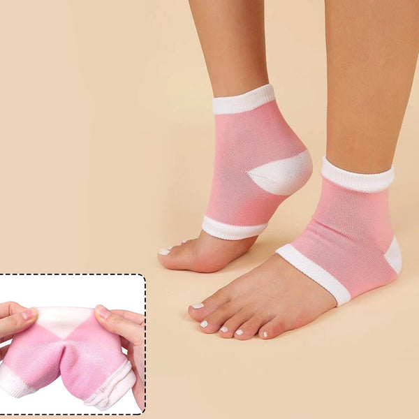 Open Toe Socks for Dry Hard Cracked Skin Moisturizing While You Sleep. - justgrabit.in | Just Grab It