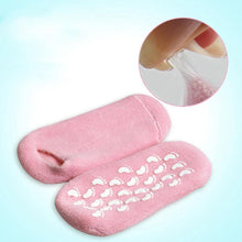 Silicone Moisturizing Feet Socks Gel (1 pair) - justgrabit.in | Just Grab It