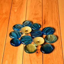 Glass Gem Stone, Flat Round Marbles Pebbles for Vase Fillers, Attractive pebbles for Aquarium Fish Tank. - Justgrabit Inc.