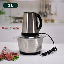 STAINLESS STEEL ELECTRIC MEAT GRINDERS WITH BOWL (2L, 250WATTS) - justgrabit.in | Just Grab It