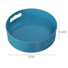360° Rotating Kitchen Organizer Trolley for Storage - Turntable Tray with Brown Box - justgrabit.in | Just Grab It