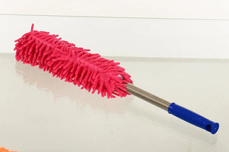 Multipurpose Microfiber Cleaning Duster With Extendable Telescopic Wall Hanging Handle - Justgrabit Inc.