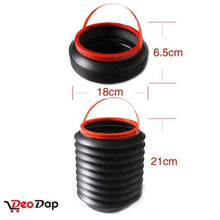 4L Foldable Car Trash Can Storage Organiser - Justgrabit Inc.