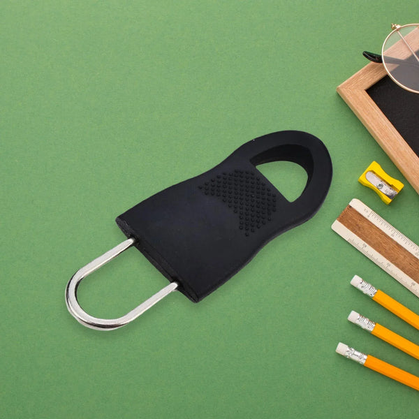 Zipper Pull Tab Zipper Tags Cord Pulls Zipper Extension Zip Fixer for Luggage Suitcase Backpack Jacket Bags Style Metal Zipper Head Zip Fixer Tags Handbag Backpack Plastic (10 Pc) - Justgrabit Inc.