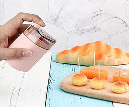 Toothpick Holder Dispenser, - Up Automatic Toothpick Dispenser, Toothpick Storage Box - justgrabit.in | Just Grab It