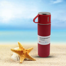 Stainless Steel Vacuum Insulated Water Bottle With Coffee / Tea Mug (500 ML) - justgrabit.in | Just Grab It