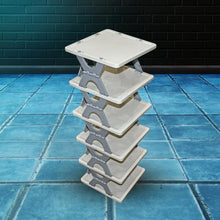 Foldable Shoe Rack (1 Pc, 6 Layers): Space - Saving, Entryway Storage - justgrabit.in | Just Grab It