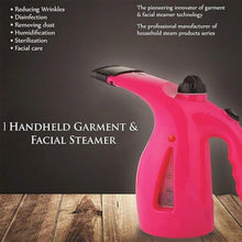 Portable 4 in 1 Handheld Garment Steamer & Facial Steamer Electric Iron Steam Portable Handy Vapor Steamer - Justgrabit Inc.