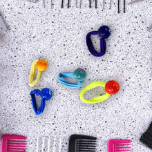Small Ball Elastic Hairbands (Pack of 5 / Multicolour) - Justgrabit Inc.