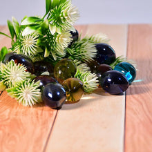 Glass Gem Stone, Flat Round Marbles Pebbles for Vase Fillers, Attractive pebbles for Aquarium Fish Tank. - Justgrabit Inc.