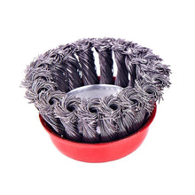 Wire Wheel Cup Brush (Black) - justgrabit.in | Just Grab It