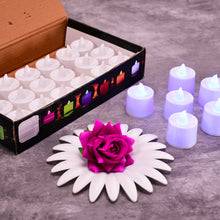Pink Flameless LED Tealights Smokeless Decorative Candles LED Tea Light Pack of 24 - justgrabit.in | Just Grab It