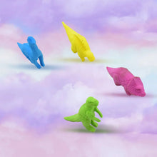 Small Dinosaur Shaped Erasers (4 Pc): Animal Erasers for Kids (School Supplies) - Justgrabit Inc.