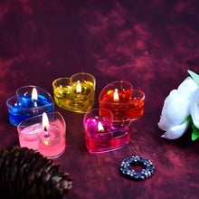 Heart Shape Wax Scented Candles, Diwali (Pack of 20 pcs) - Justgrabit Inc.