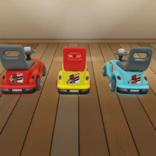 Kids City Ride - On Push Car – Backrest & Musical Horn for Toddlers (Boys & Girls) - justgrabit.in | Just Grab It