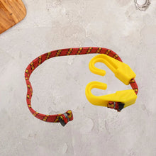Multipurpose Ultra Flexible Bungee Rope, Luggage Strap, Bungee Cord With And Plastic J Shape Hooks (2 Pc) - Justgrabit Inc.