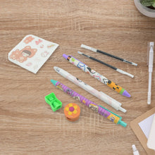 Cartoon Stationery Box Cartoon Design School Box Book , diary , Pen , Eraser, Sharpner , Sticker & Pen Refill Student Gift School box (1 box) - justgrabit.in | Just Grab It
