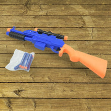 Big Plastic Toy Gun for Kids - 22 Inch Gun Toy for Kids Shooting Gun with 6 fence arrows Kids Toy Return Gift Item, Shot Air Gun For Diwali Gift, Birthday Gift (22Inch) - Justgrabit Inc.