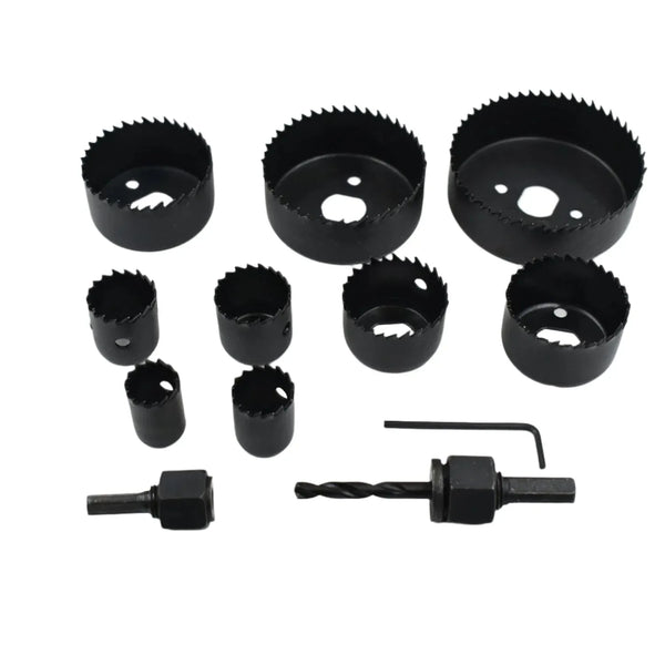 12 pcs 19 - 64mm Hole Saw Kit - Justgrabit Inc.