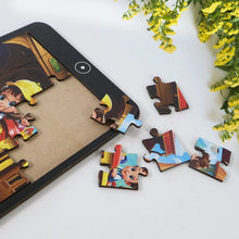 Kids Mini Cartoon Jigsaw Puzzle – 1 Pc Mix Design - justgrabit.in | Just Grab It