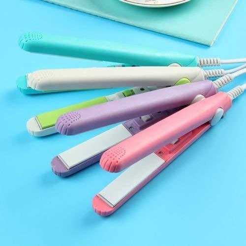 Beauty and Personal Care Professional Ceramic Plate Mini Hair Styler Straightener and Curler - justgrabit.in | Just Grab It