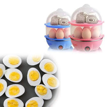 Egg Boiler / Poacher / Cooker / Electric Steamer (2 Layer) - justgrabit.in | Just Grab It