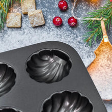 6 slot Non - Stick Muffins Cupcake Pancake Baking Molds Tray - Justgrabit Inc.