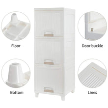 Multipurpose Storage Cabinet, Storage Solutions plastic drawers || Multi Layer Wardrobe Storage Drawers || Foldable Multipurpose Drawer Units For Kitchen, Bathroom, Bedroom, Cloth (3 Layer) - justgrabit.in | Just Grab It