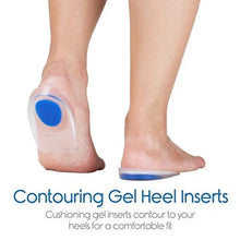 Gel Heel cups Silicon Heel Pad for Heel Ankle Pain - Justgrabit Inc.
