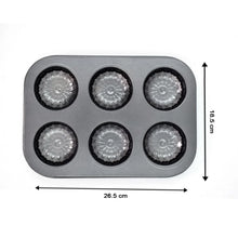 6 slot Non - Stick Muffins Cupcake Pancake Baking Molds - Justgrabit Inc.