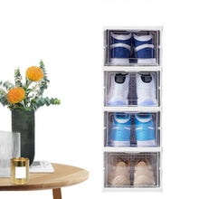 Stackable Multifunctional Storage, for Clothes Foldable Drawer Shelf Basket Utility Cart Rack Storage Organizer Cart for Kitchen, Pantry Closet, Bedroom, Bathroom, Laundry (4 Layer / 1 Pc) - justgrabit.in | Just Grab It
