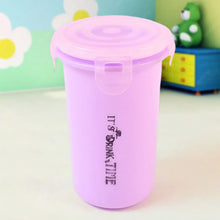 Plastic Lunch Box With Small Box, Bottle & Sponn for Kids Lunch Box (4 Pc Set) - Justgrabit Inc.