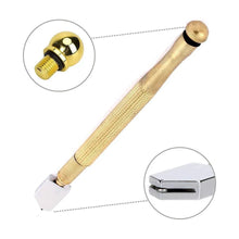 Metal Glass Cutter, Gold - justgrabit.in | Just Grab It