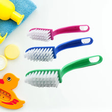 Multi - Purpose Kitchen Cleaning Brushes - Fish Cleaning Vegetable Cleaning Tool Cleaner Utensils Fruit Cleaning 3 Piece - justgrabit.in | Just Grab It