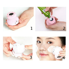 Facial Cleansing Brushes, Cute Octopus Shape Silicone Face Scrubber Massager Skincare Tool (1PC) - justgrabit.in | Just Grab It