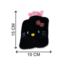 Black Small Hot Water Bag with Cover – Pain Relief & Warmer - Justgrabit Inc.