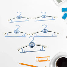 Large Adjustable Plastic Dress Hangers – Space - Saving & Lightweight (5 Pc) - Justgrabit Inc.