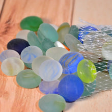 Glass Gem Stone, Flat Round Marbles Pebbles for Vase Fillers, Attractive pebbles for Aquarium Fish Tank. - Justgrabit Inc.