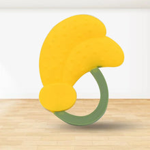 Baby Silicone Teether (1 Pc): Food Grade, Non - Toxic, Teething Relief (3 Months+) - justgrabit.in | Just Grab It