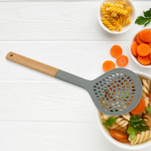 Plastic Kitchen Accessories Skimmer, Spatula Spoon & Soup Spoon Heat Resistant Non Stick Spoons Kitchen Cookware Items Heat Resistant Plastic Kitchen Utensils for Cooking, BPA FREE Gadgets for Non - Stick Cookware (1 Pc ) - justgrabit.in | Just Grab It