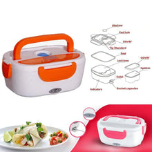 Portable Lunch Dabba Electric foods Warmer Box Tiffin / Portable Electric Heating Lunch Box - Justgrabit Inc.
