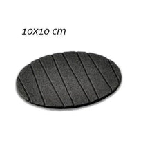 6 pcs Useful Round Shape Plain Silicone Cup Mat Coaster Drinking Tea Coffee Mug Wine Mat for Home - Justgrabit Inc.