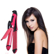 2 in 1 Hair Straightener and Curler Machine For Women | Curl & Straight Hair Iron, Hair accessories - Justgrabit Inc.