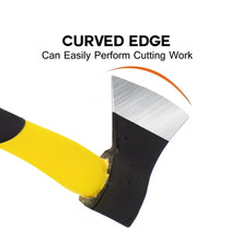 '-600g Hatchet Axe Fiberglass Body Rubberized Handle - Justgrabit Inc.