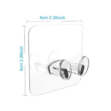 Transparent Multi - Function Wall Storage Hooks - Justgrabit Inc.