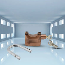 Security Alarm Metallic Lock System with 3 Keys (1 Set / Mix Color) - justgrabit.in | Just Grab It