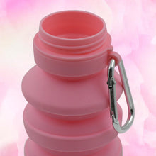 Foldable Silicone Leak Proof Sports Travel Water Bottle for Gym Hiking 1 Pc 24 cm - justgrabit.in | Just Grab It