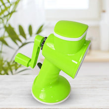 6 in 1 Multi functional Vegetable Cutter & Slicer Hand Machine Cutting, Slice, Cut Thick, Cut Silk All in one –Vegetable Chopper Cutter & Slicing Cutter Barrel - Vegetable Grater with 6 Removable Blades - Justgrabit Inc.