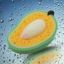 Multipurpose Mango Dish Sponge: Cleans Kitchen & Bath (Soft & Durable, 1 Pc) - Justgrabit Inc.