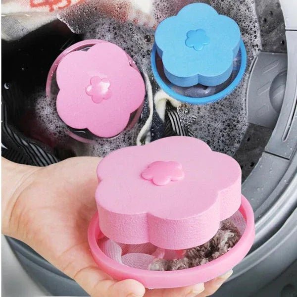 Washing Machine Floating Filter Lint Mesh Bag Net Pouch Hair / Lint Catcher - Justgrabit Inc.